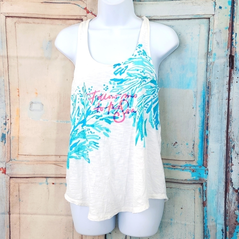 Lilly Pulitzer Follow Me toβ the Sea Tanktop